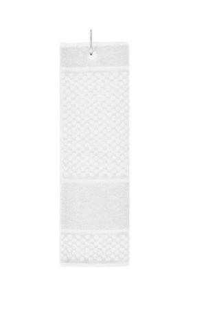 MARABA - Sports Hand Towel with Carabiner - White