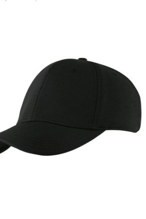 TITAN - Santhome Recycled 6 Panel Adjustable Cap - Black