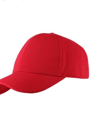 TITAN - Santhome Recycled 6 Panel Adjustable Cap - Red