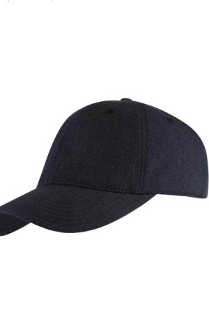 FLEX - Santhome Recycled 6 Panel Relaxed Fit Cap - Navy Blue