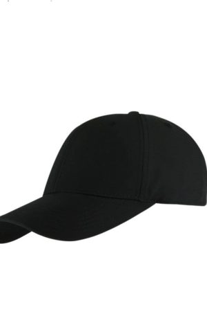 ULTRA - Santhome RPET 6 Panel DryNCool Sport Cap - Black