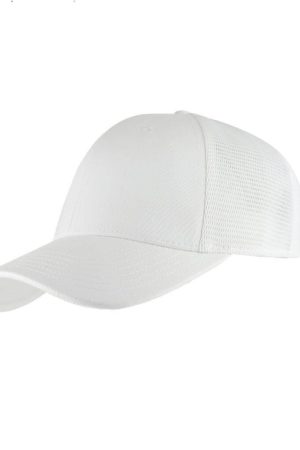 SWIFT - Santhome 6 Panel Trucker Cap - White