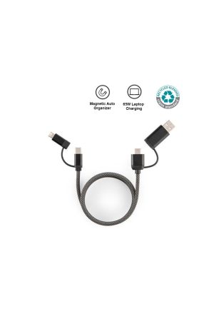 ORSTED - 65W Recycled Magnetic 4-in-1 Multi-Cable