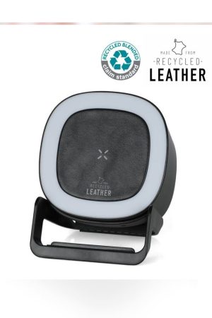 TASOVA - @memorii Recycled 15W Wireless Charger Bluetooth Speaker - Black
