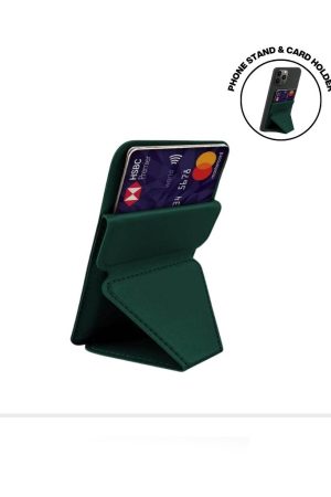 ODDA - Mag Card Holder with Phone Stand - Green