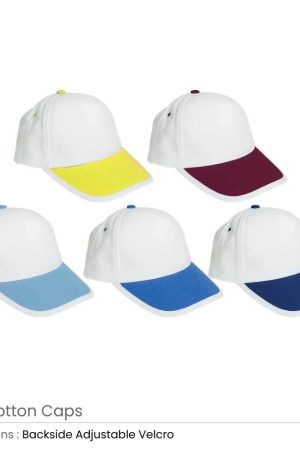 Cotton Caps with Velcro