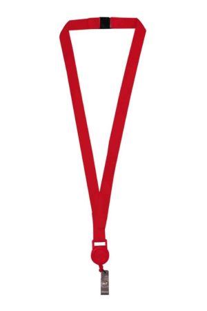 Lanyard with Reel Badge and Safety Lock