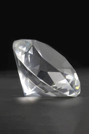 Crystal Diamond Awards Paperweight Style