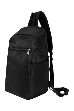 Sling Crossbody Bags In Black Nylon Material