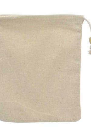 Cotton Pouch Bags with Drawstring
