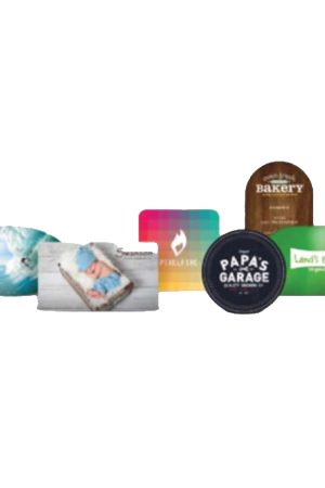 Business Cards, Custom Shape, Spot UV, 400gsm, 1000Pcs